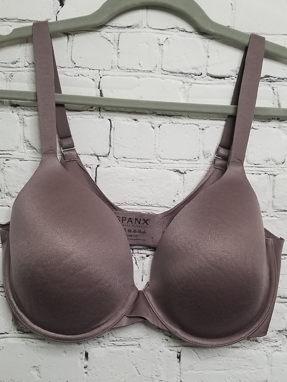 Spanx Women's Dark Taupe Underwire Bra 34DD